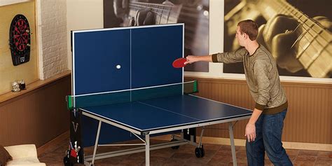 single player ping pong table.